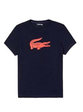 Camiseta Lacoste Sport Croco Oversized Navy Hombre