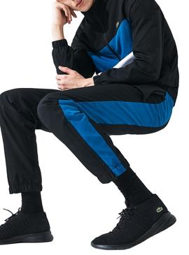 Chándal Lacoste Sport Color Block Negro Hombre