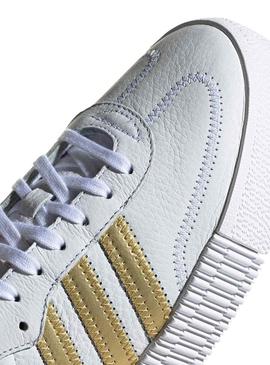 Zapatillas Adidas Sambarose W Blanco Gold Mujer