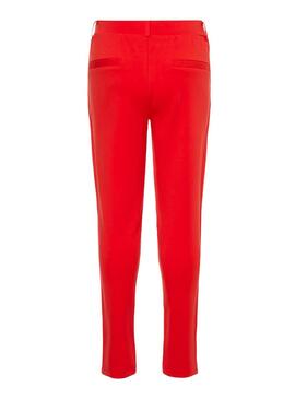 Pantalón Name It Lornelia Rojo Niña