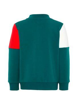 Sudadera Name It Lewis Verde Niño