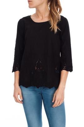 Blusa Vila Vispukka Negra