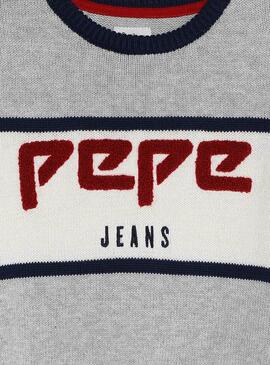 Jersey Pepe Jeans Simonn Gris Niño