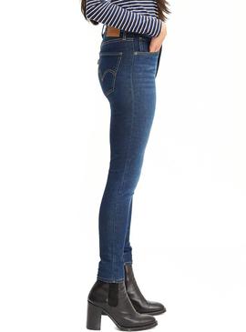 Pantalón Vaquero Levis Mile High On the Rise Mujer