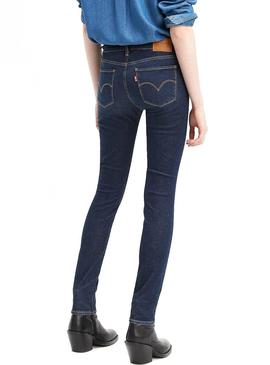 Pantalón Vaquero Levis 711 High Roller Para Mujer