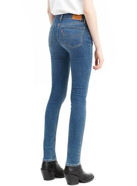 Pantalón Vaquero Levis 710 Powell Face Para Mujer