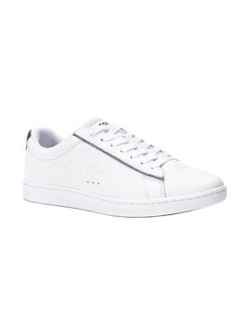 Zapatillas Lacoste Carvaby Evo Blanco Lista Mujer