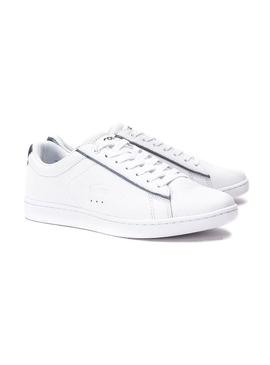 Zapatillas Lacoste Carvaby Evo Blanco Lista Mujer