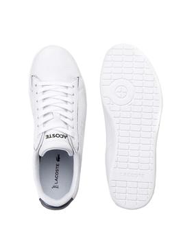 Zapatillas Lacoste Carvaby Evo Blanco Lista Mujer