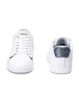 Zapatillas Lacoste Carvaby Evo Blanco Lista Mujer