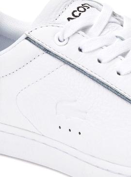 Zapatillas Lacoste Carvaby Evo Blanco Lista Mujer