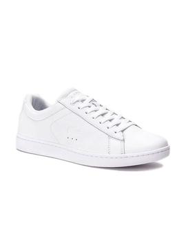 Zapatillas Lacoste Carnaby Evo Blanco Para Mujer