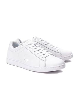 Zapatillas Lacoste Carnaby Evo Blanco Para Mujer
