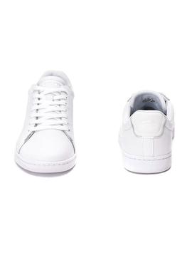 Zapatillas Lacoste Carnaby Evo Blanco Para Mujer