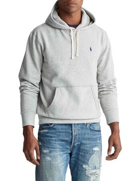 Sudadera Polo Ralph Lauren Capucha Gris Hombre