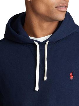 Sudadera Polo Ralph Lauren Capucha Marino Hombre