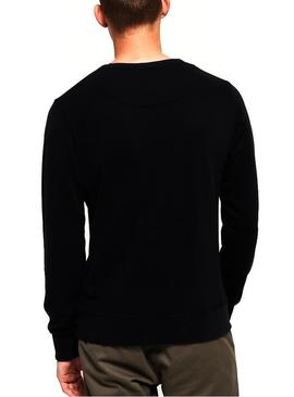 Sudadera Superdry Vintage Negro Hombre