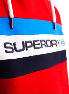 Sudadera Superdry Trophy Rojo Hombre