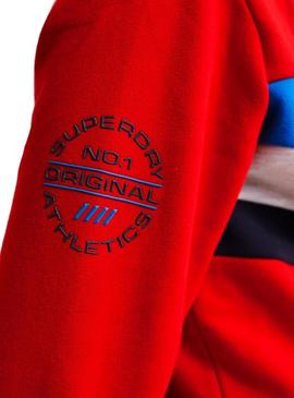 Sudadera Superdry Trophy Rojo Hombre