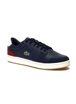 Zapatillas Lacoste Masters Cup Marino Para Hombre