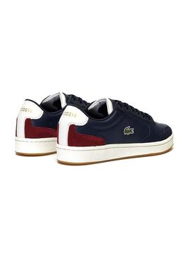 Zapatillas Lacoste Masters Cup Marino Para Hombre