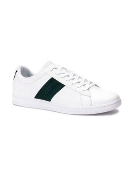 Zapatillas Lacoste Carnaby Evo Blanco Verde Hombre