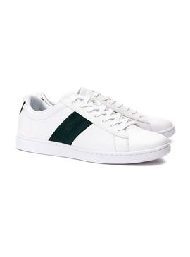 Zapatillas Lacoste Carnaby Evo Blanco Verde Hombre