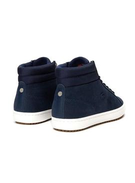 Botines Lacoste Straightset Insulac Marino Hombre