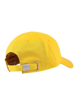 Gorra Lacoste Big Croc Amarillo Hombre