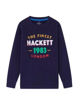 Camiseta Hackett 1983 Marino Niño