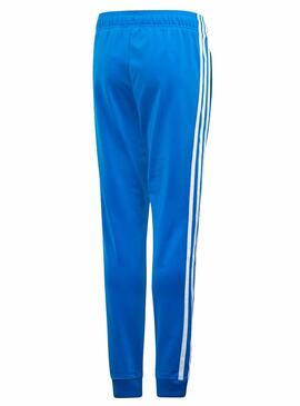 Pantalones Adidas Superstar Azul Niño