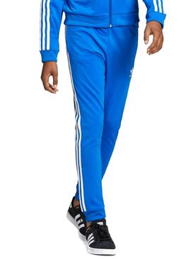 Pantalones Adidas Superstar Azul Niño