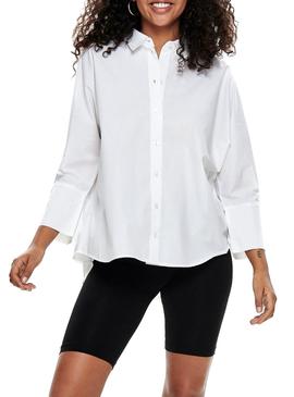 Camisa Only Grace Blanco Mujer