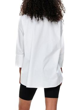 Camisa Only Grace Blanco Mujer