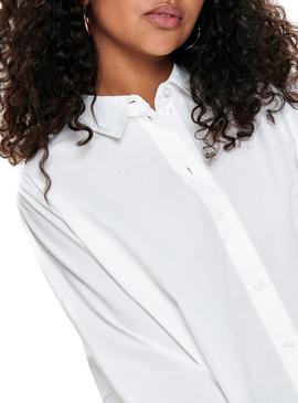 Camisa Only Grace Blanco Mujer