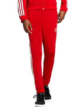 Pantalón Adidas Superstar Rojo Niño