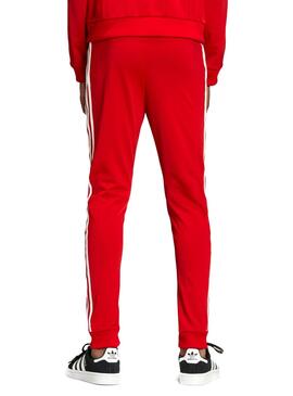 Pantalón Adidas Superstar Rojo Niño