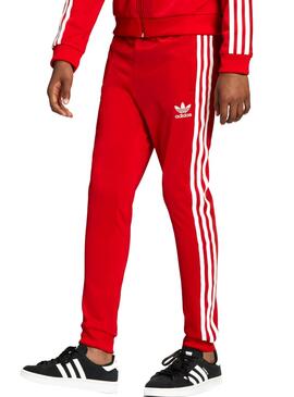 Pantalón Adidas Superstar Rojo Niño