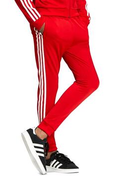 Pantalón Adidas Superstar Rojo Niño