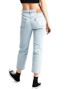 Pantalon Vaquero Levis 501 Crop Dibs Mujer