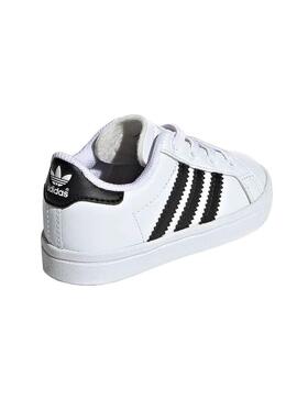 Zapatillas Adidas Coast Star Blanco Kids