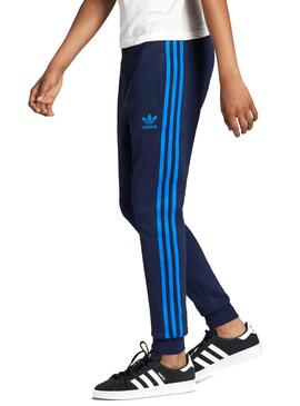 Pantalones Adidas Trefoil Azul Niño