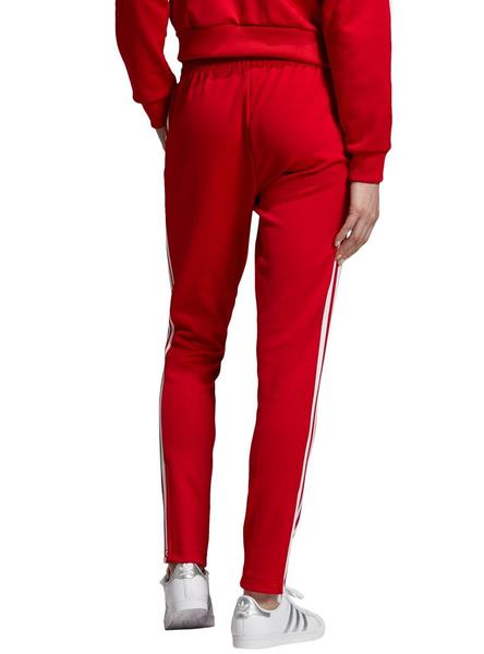Pantalon adidas top rojo mujer