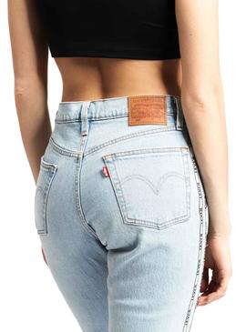 Pantalon Vaquero Levis 501 Crop Dibs Mujer