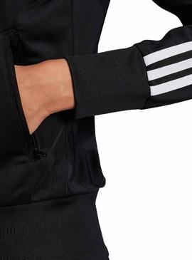 Chaqueta Adidas Firebird Negro Para Mujer