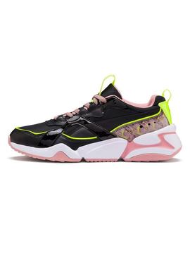 Zapatillas Puma Nova 2 Shift Negro Para Mujer