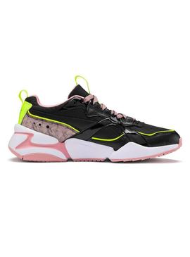 Zapatillas Puma Nova 2 Shift Negro Para Mujer