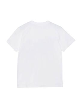 Camiseta Lacoste Croc Blanco Para Niño