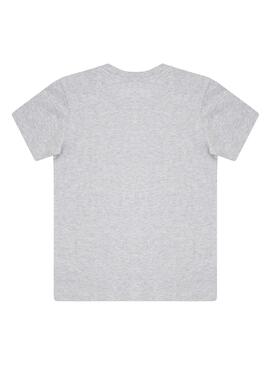 Camiseta Lacoste Croc Gris Para Niño