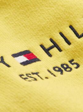 Sudadera Tommy Hilfiger Essential H Amarillo Niños